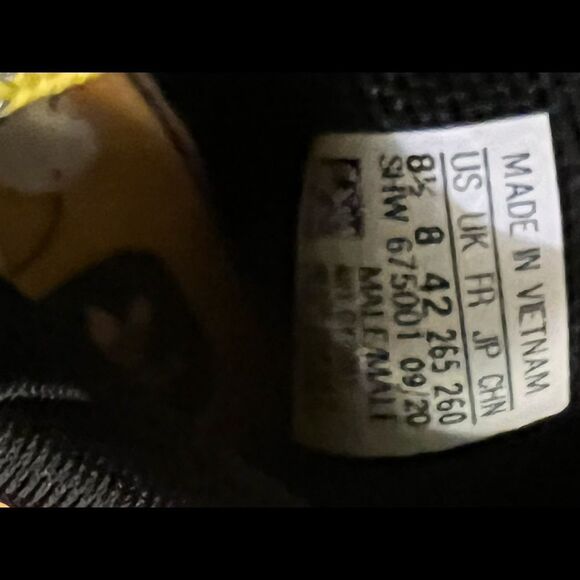 NEW AUTHENTIC ADIDAS NMD HU PHARRELL EXTRA EYE YELLOW MEN SHOE SIZE 8.5  GY0091 - Picture 11 of 11